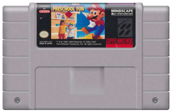 Mario's Early Years Preschool Fun media 6 for Super Nintendo